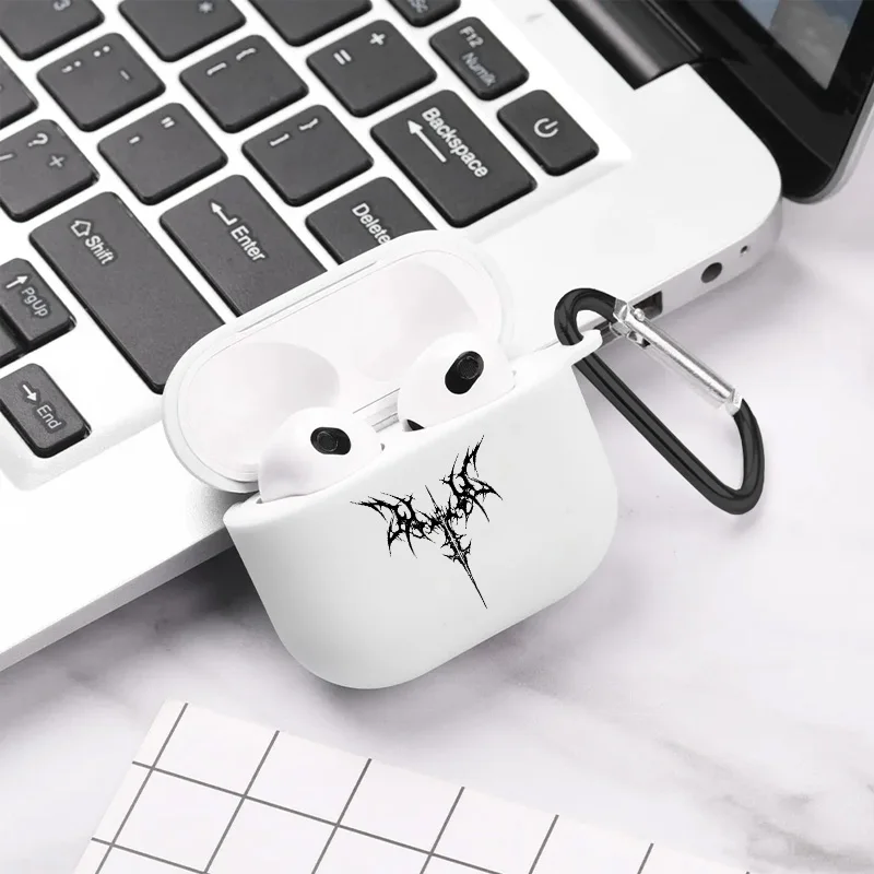 Funda con patrón de tótem misterioso para AirPods 2, 3 Pro, 2. ª generación, regalo perfecto para novio