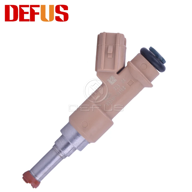 

DEFUS 4 шт. 23250-31100 Высокое качество автозапчасти топливная форсунка топливная форсунка 23250-31100 для Toyota Land Cruiser Prado 2008-2012