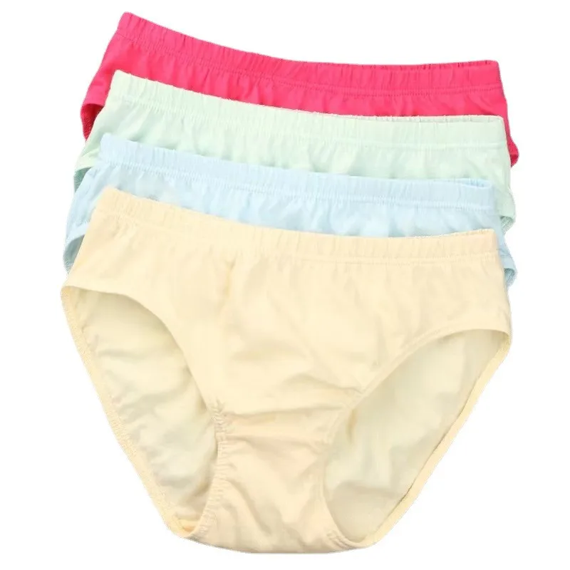 5pc Boys Girls Solid Underwear Baby Panties Briefs Kids Panties For Children 2-10Years