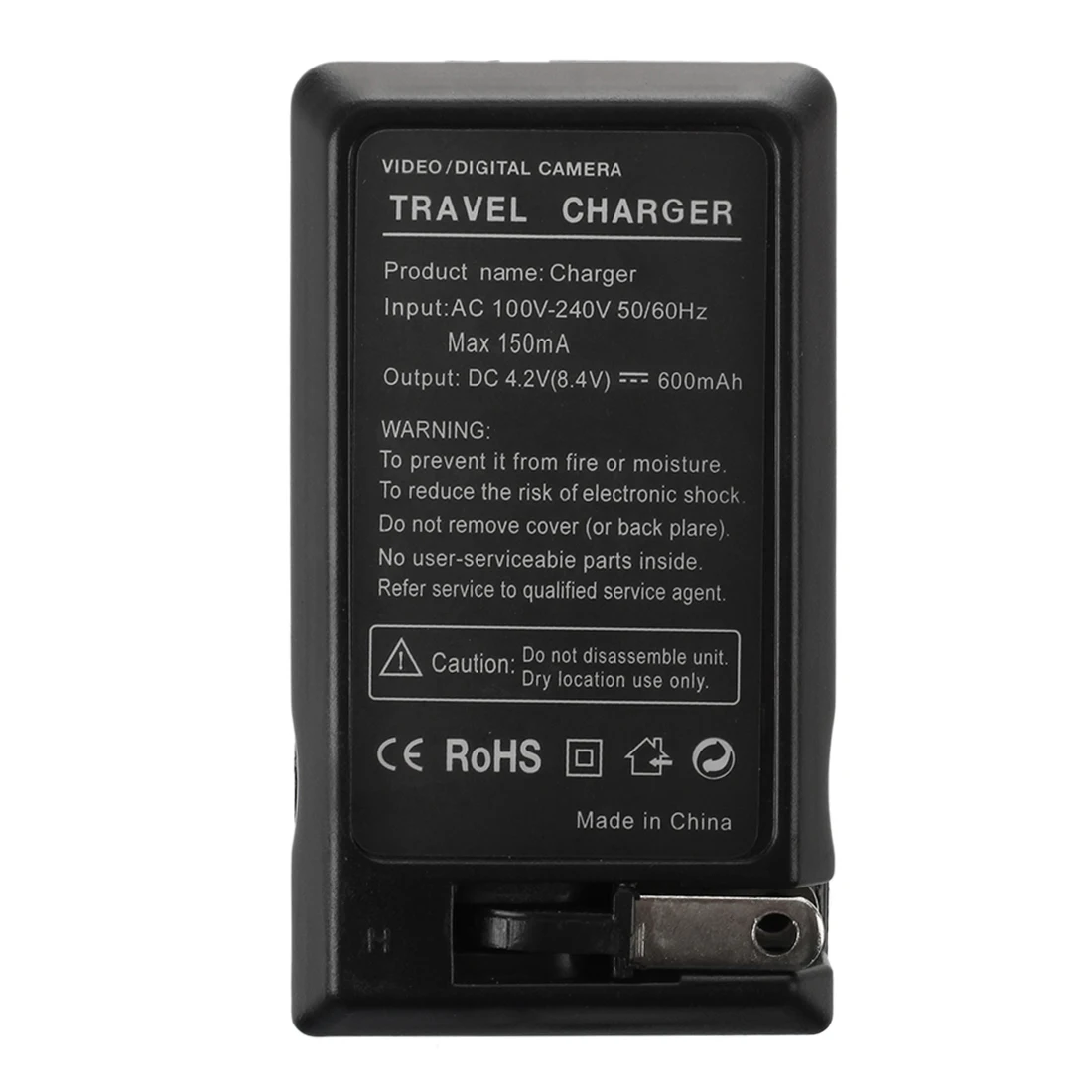 Battery Charger AC Adapter for Canon NB-2L NB-2LH PowerShot G7 G9 S30 S40 black