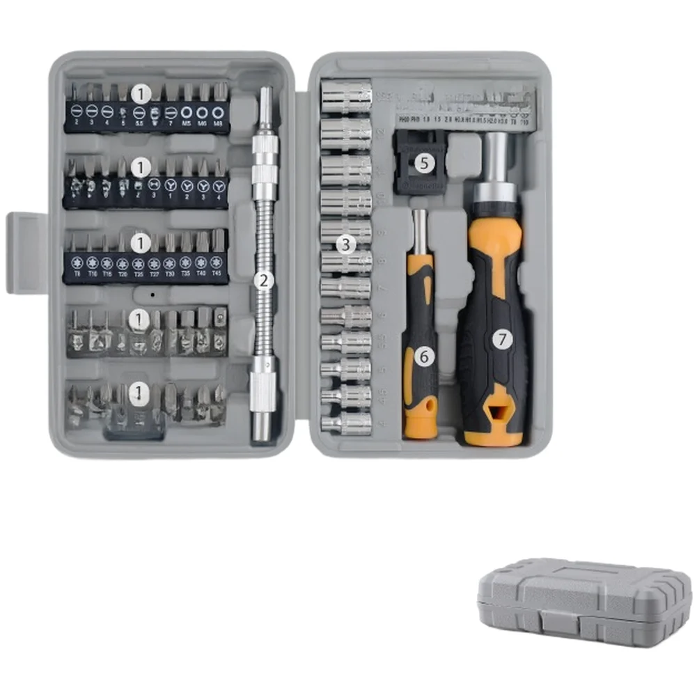 conjunto-de-78-pecas-de-chaves-de-fenda-magneticas-com-soquetes-em-aco-cromo-vanadio-com-cabo-catraca-e-eixo-flexivel-para-reparos-domesticos