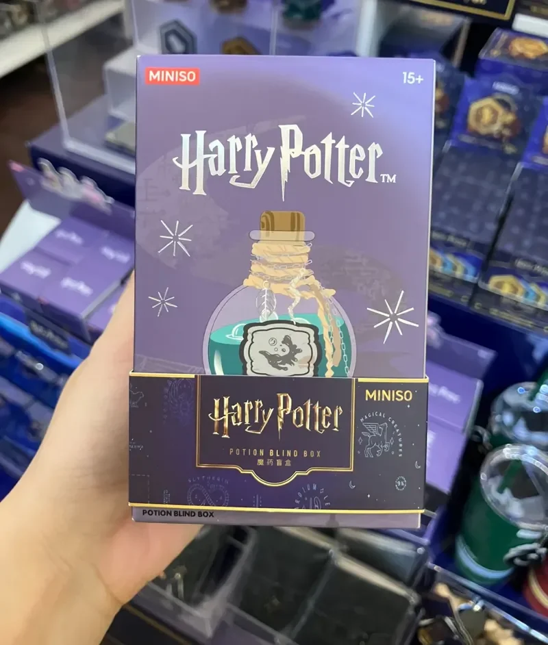 Miniso Official Harry Potter Magical Potion Series Blind Box Mystery Box Surprise Toy Display Figure Home Desktop Decor Fan Gift