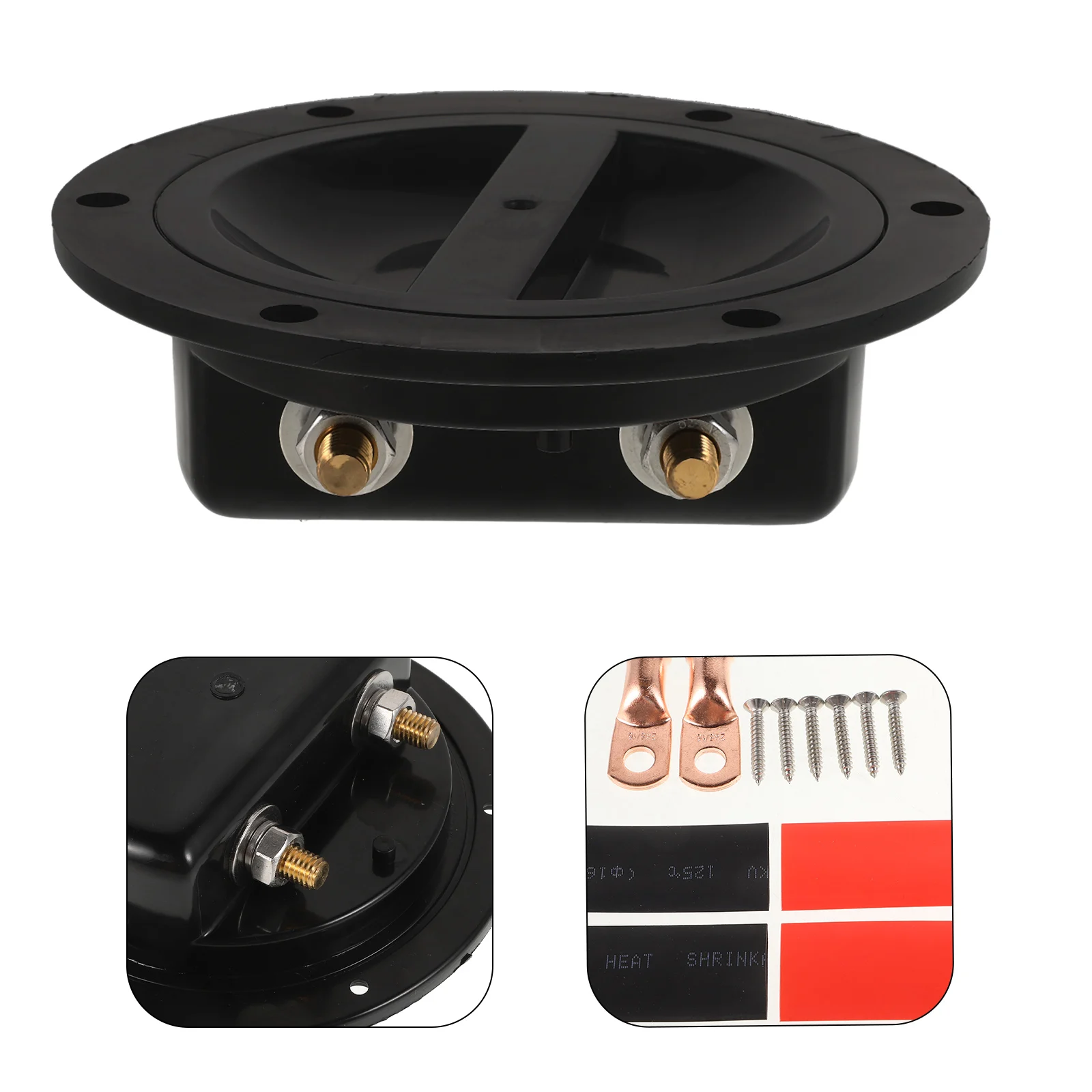 

1 set 1 Set Round Boat Hatch Waterproof Sealing Cover Yacht Deck Inspection Hole Cover Non-Slip Marine Replacement For Rv Kayak