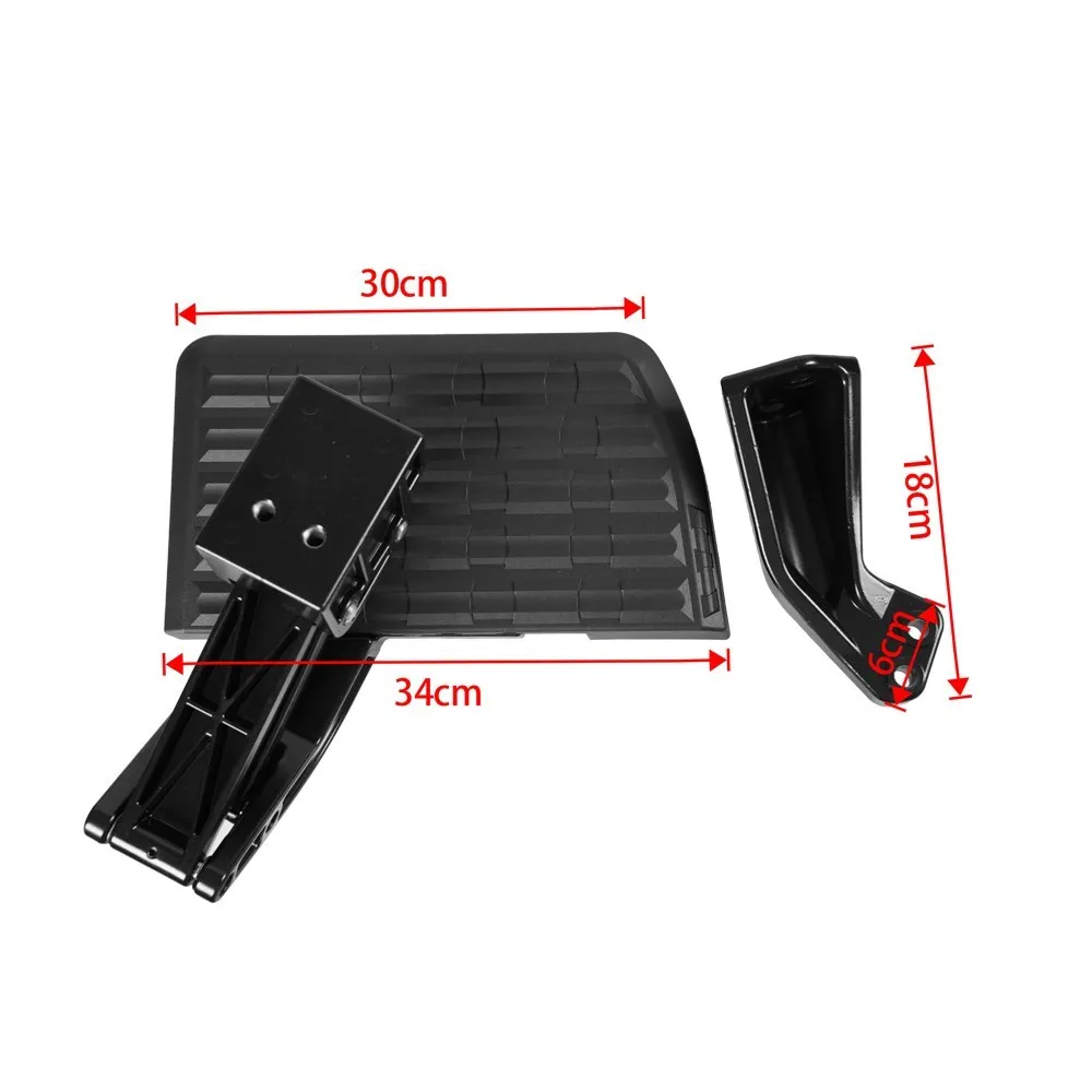 Foot Step Retractable Foldable Rear Bumper BedStep T-Step Off Road Pedal Tailgate Ladder For Toyota Tacoma Truck Car PT392-35100