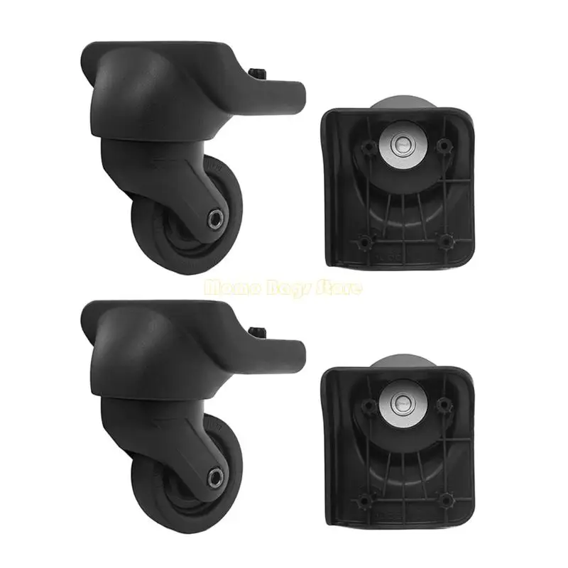 

X90D 4PCS Practical Suitcase Replacement Quiet Spinner Casters 360 Degree Rotation Replace Accesories For Luggage