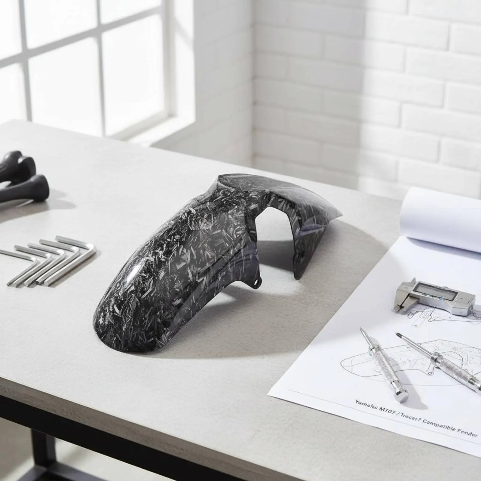 

Передний брызговик для мотоцикла: легко устанавливаемый, стильный дизайн, защита от брызг для ежедневных поездок