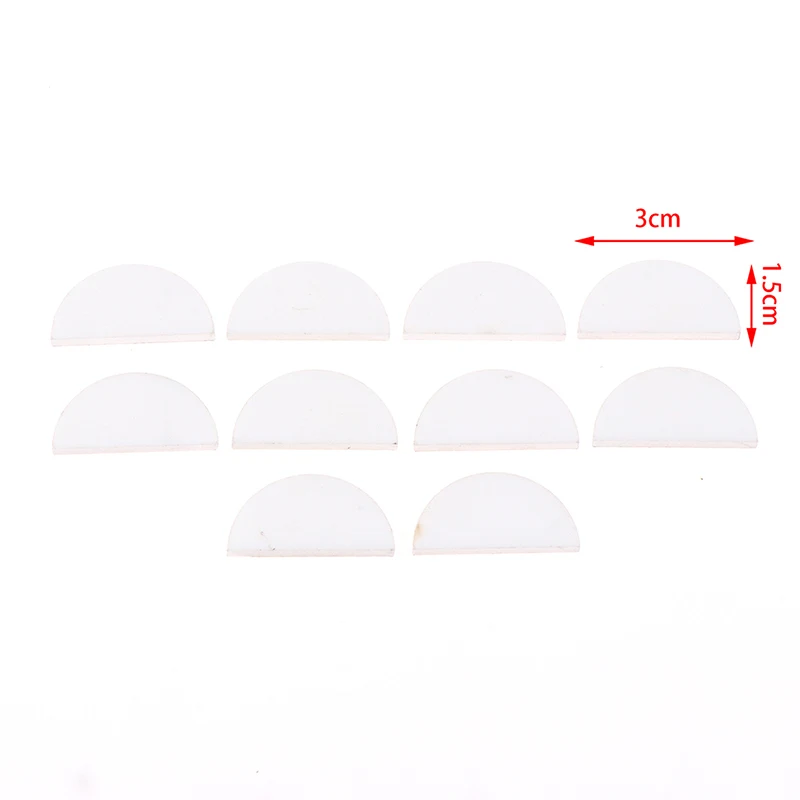 10Pcs Acrylic Eyelash Display Stand Grafting Bracket Panel Lashes Extensions