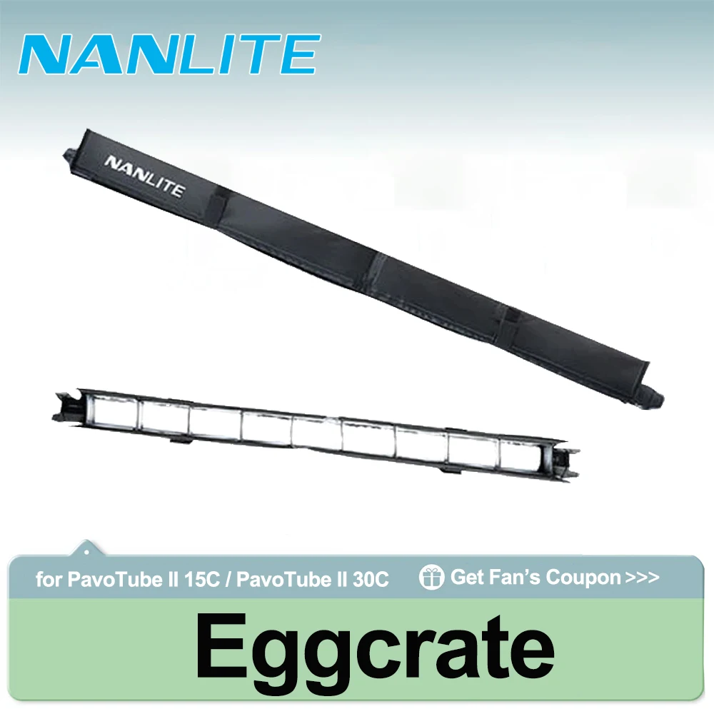 Nanlite Eggcrate for PavoTube II 15C/30C RGB LED Tube Light