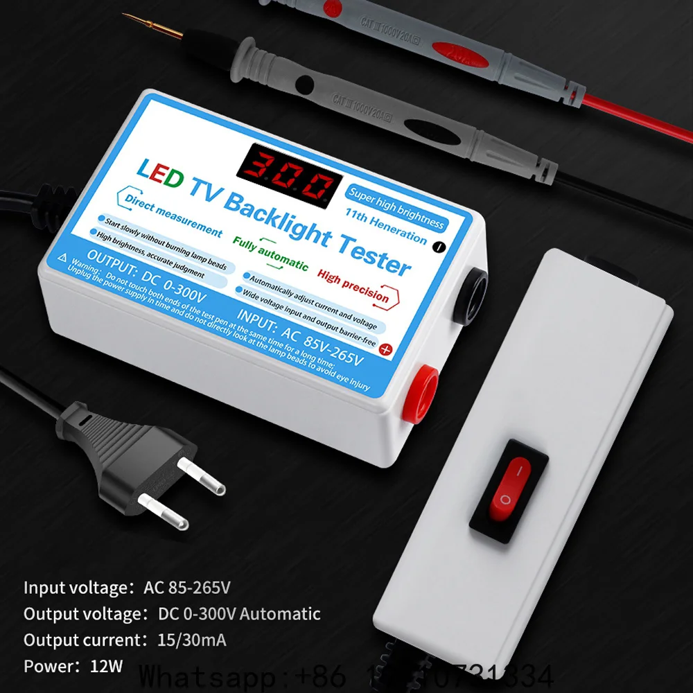 Multipurpose LED Backlight Tester – For TV Strips & Beads, Repair Measurement Tool