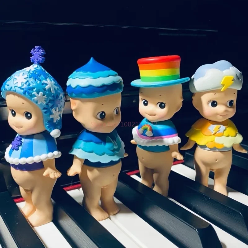 

Новинка, горячая в наличии, оригинальная мини-фигурка Sonny Angel, серия Sky Color, 2017, слепая коробка, игрушки, загадочные коробки, дождливые снежные подарки на день рождения