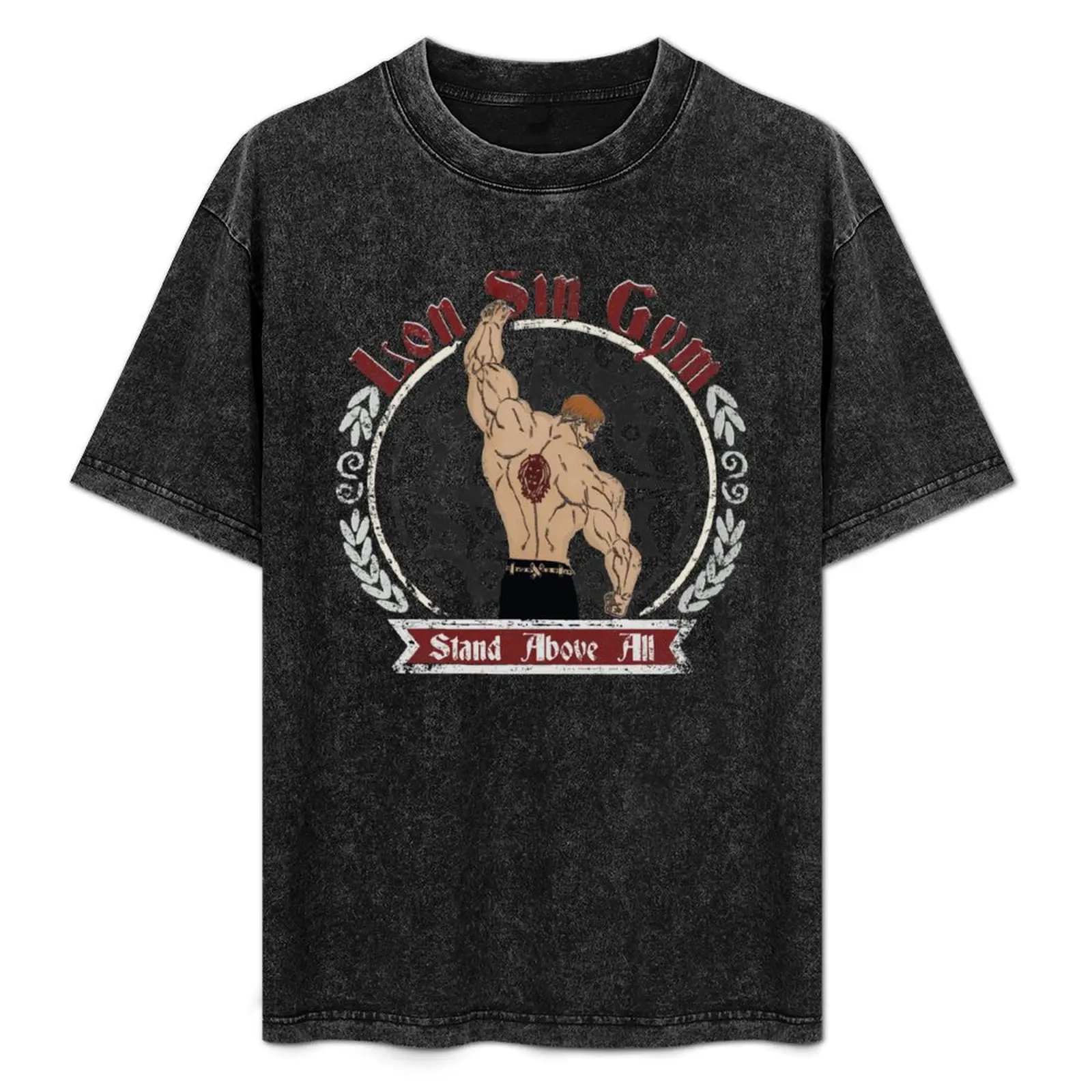 

Escanor Gym T-Shirt tops hippie clothes sweat Men's clothing