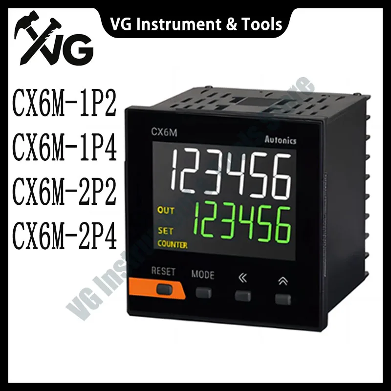 1pcs-autonics-new-original-counter-timer-cx6m-1p2-cx6m-1p4-cx6m-2p4-cx6m-2p2