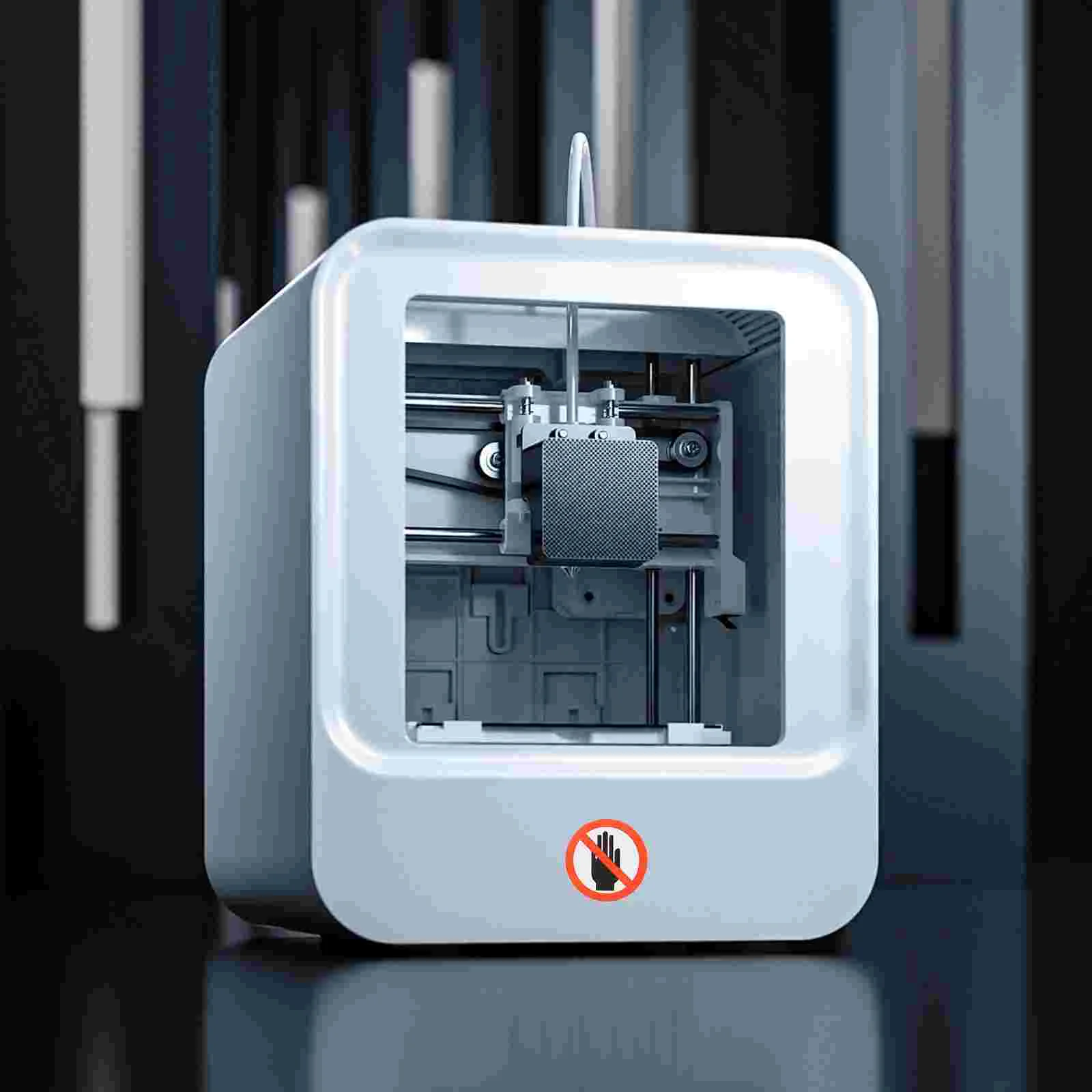 No Touching Sticker Stickers Do Not Warning Sign Electrical Appliance Pvc Please