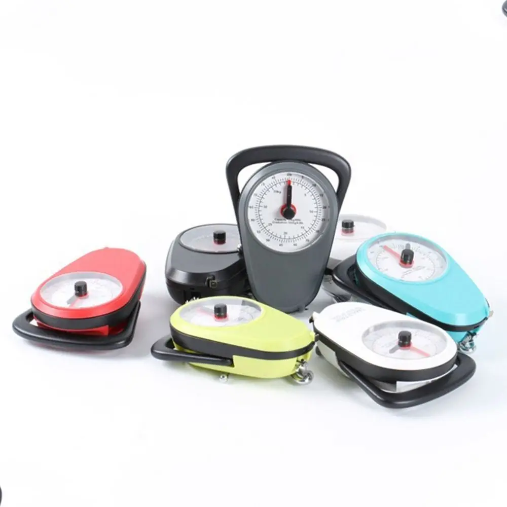 

Portable Electronic Luggage Scale with Tape Measure Compact Luggage Hanging Scale Durable with Handle Mini Hand Scale