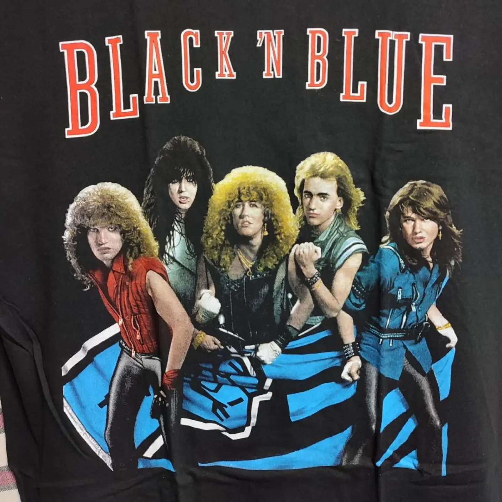 BLACK'N BLUE 1984  Black All Size S to 5XL T Shirt AH1170 vintage Washed Casual Comfortable designer clothes Soft graphic