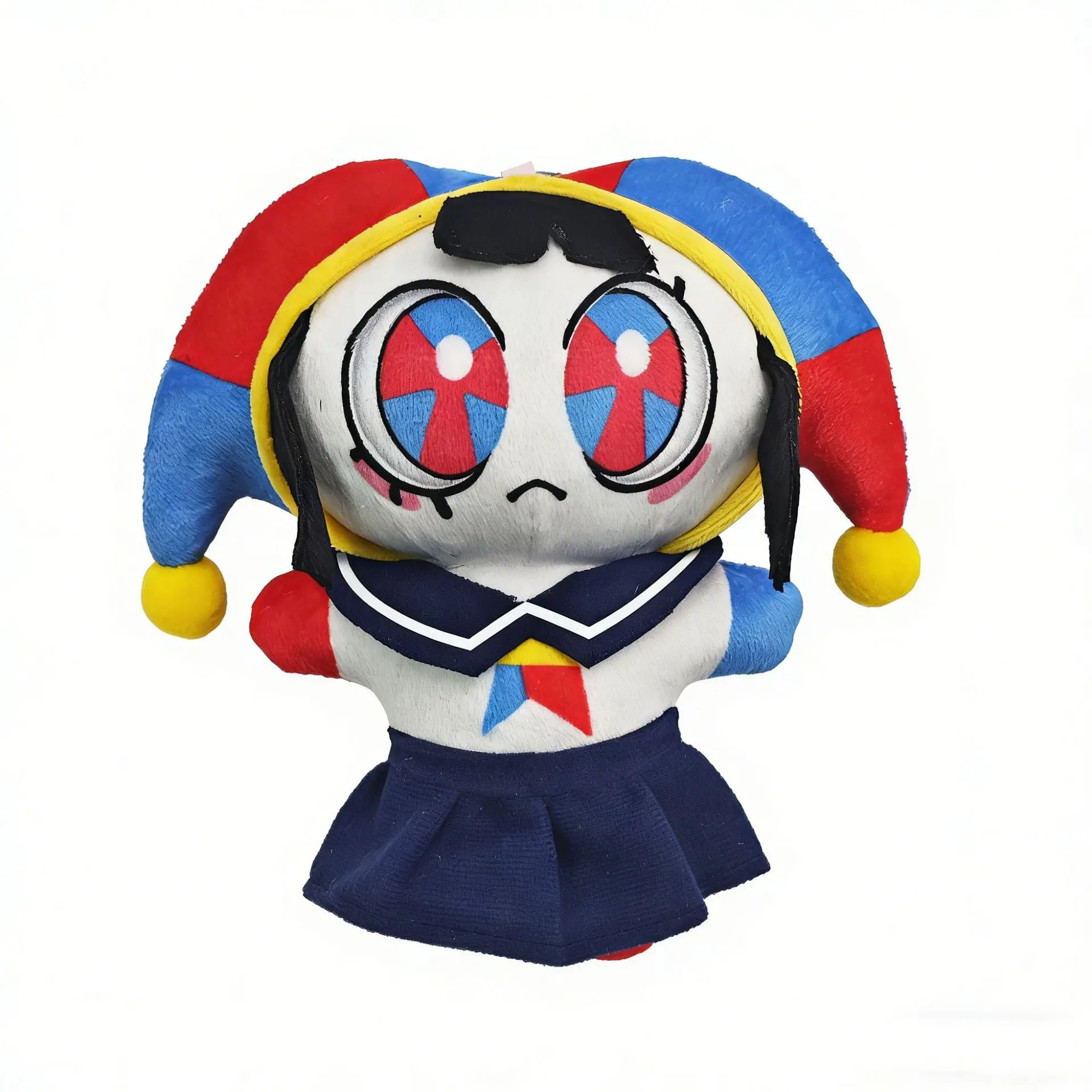 New model Magical Digital Circus Clown Plush Doll Pendant