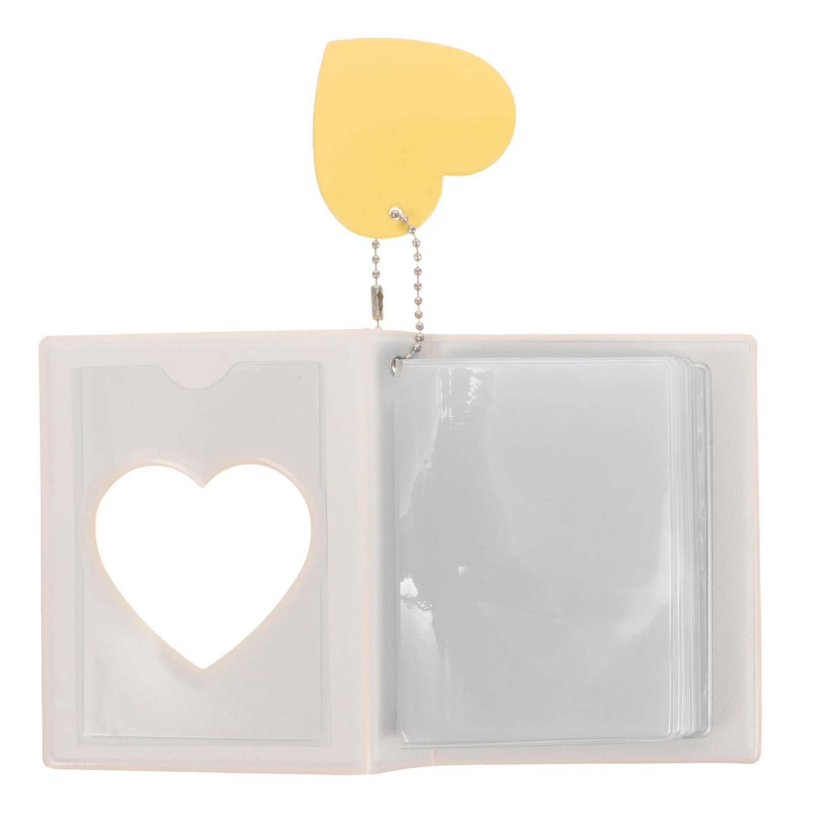 

Photo Album 3 Inch Heart Pattern Portable Photocard Album Mini Photo Book For Family Friends Diy Scrapbook Greeting Card