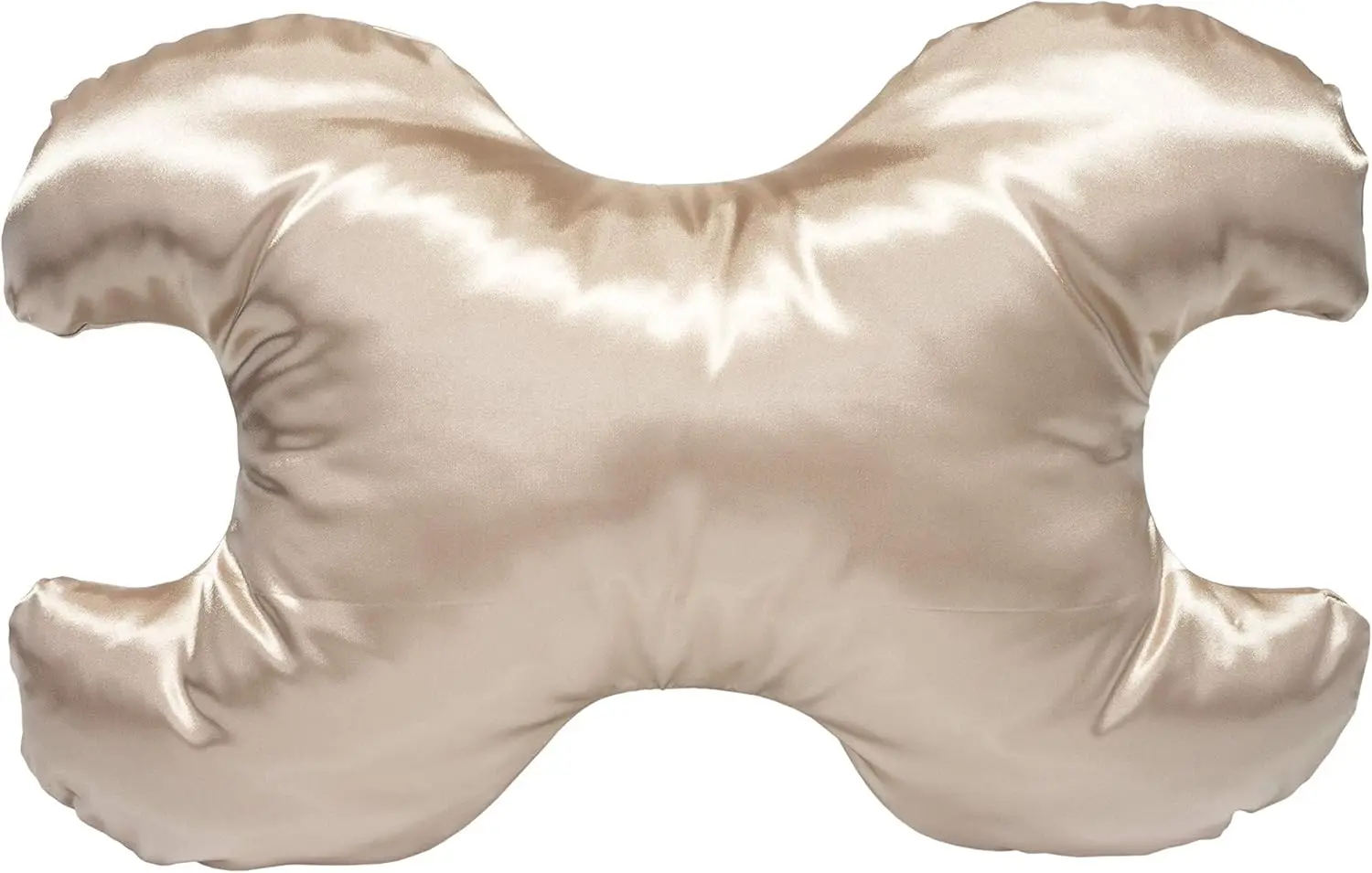 

Comfort Corner The Ultimate Anti-Wrinkle Pillow for Maximum Comfort and Support in Satin Champagne