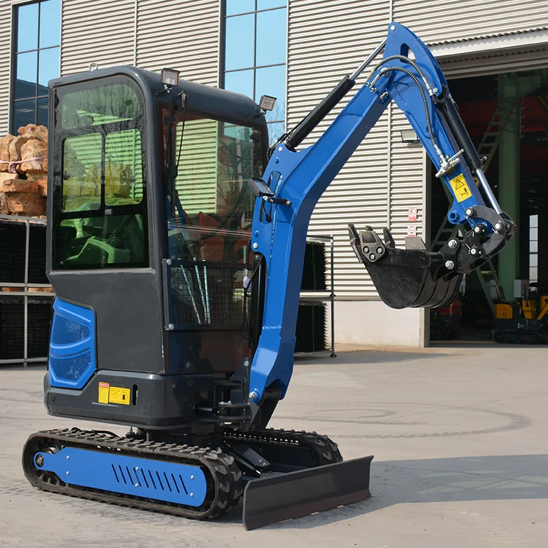 Customized 1.8 Ton EPA Euro 5 Kubota Engine Crawler Digger Farm Used Chinese Mini Excavator Machine