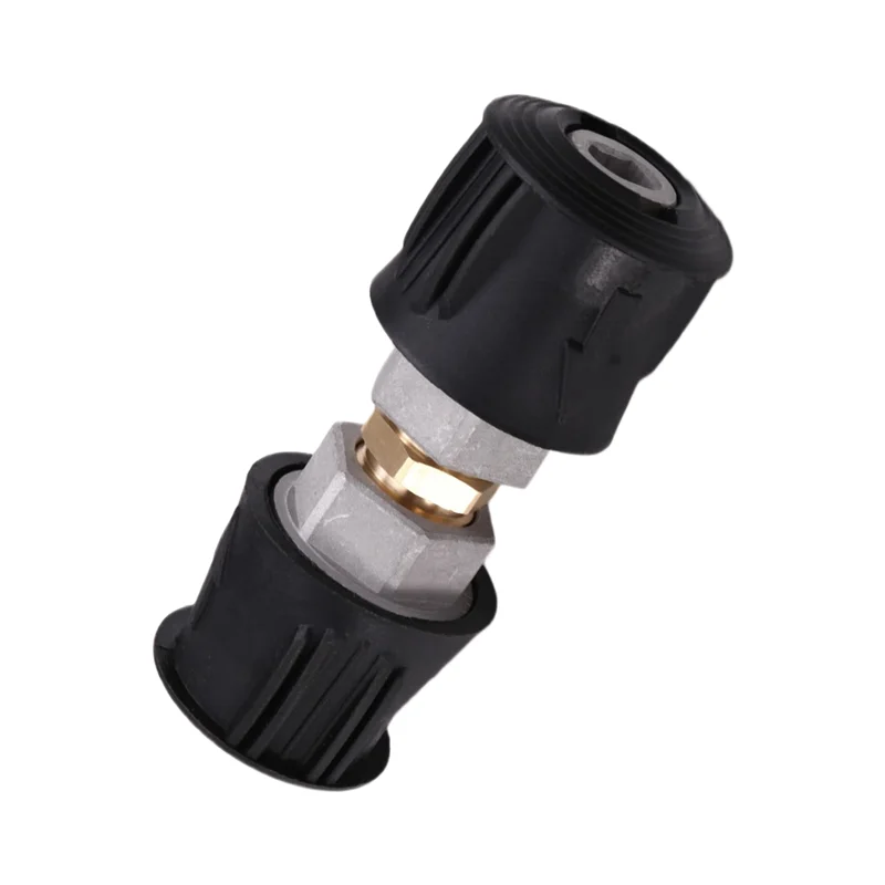 AT02-Pressure Washer Adapter Quick Release Adaptor Hose To Hose Connector Pressure Washer Accessories Garden Hose Conversions