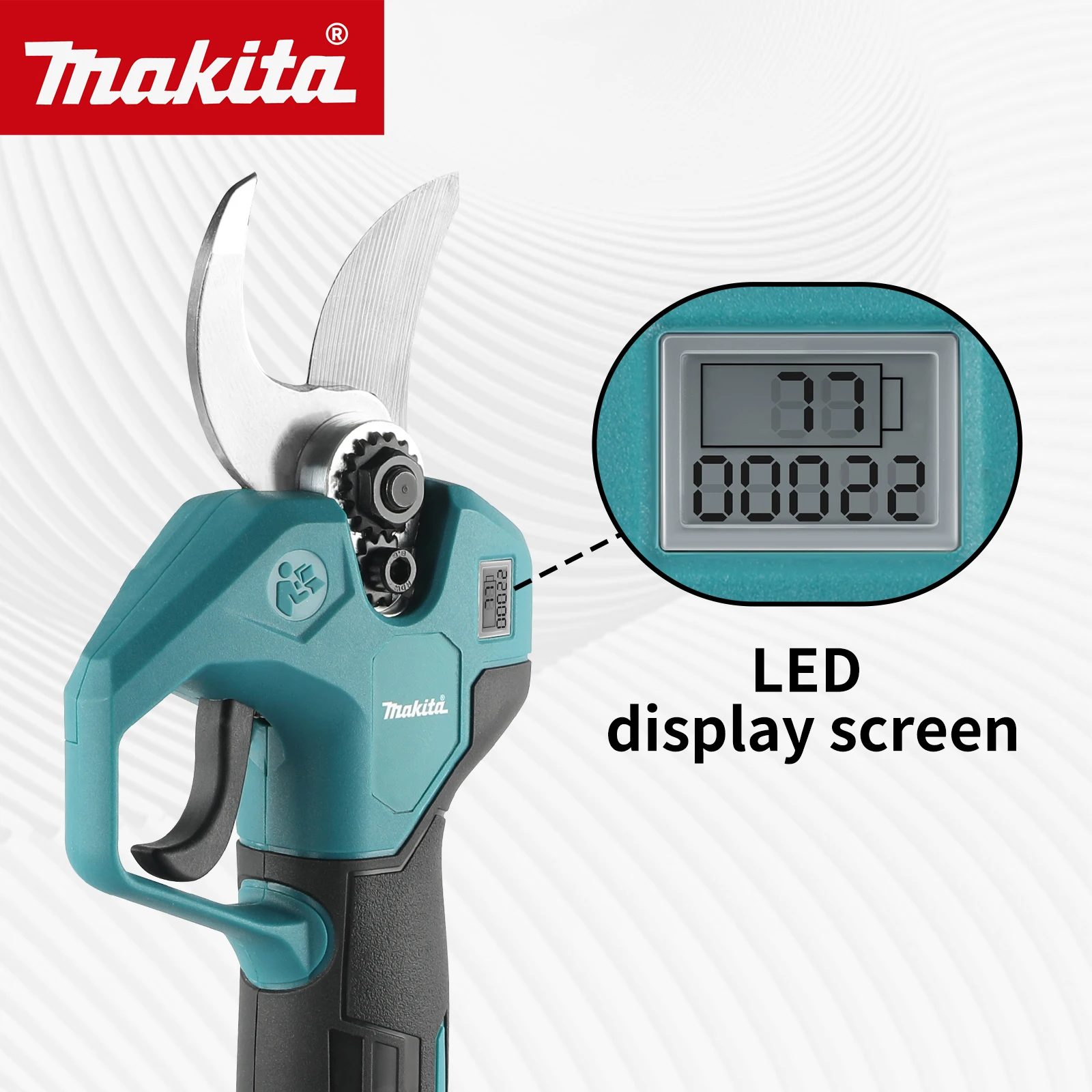 Makita 1500W Cordless Brushless Electric Pruning Shear Tree Bonsai Pruner Branches Cutter Power Tool For Makita 18V Battery image 3