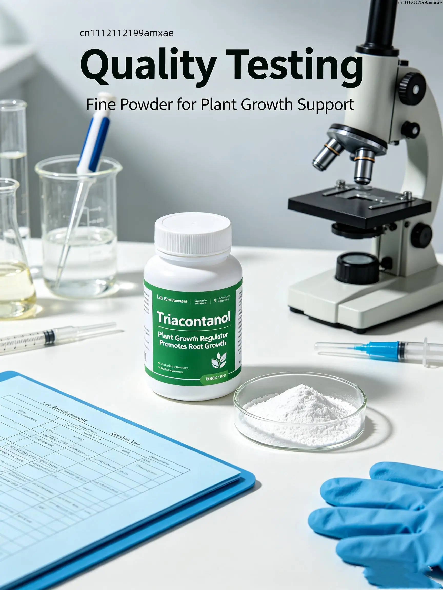 Triacontanol 2% Emulsifiable Powder Myricylalcohol Plant Growth Regulator For Garden Flowers Vegetables & Fruit Trees