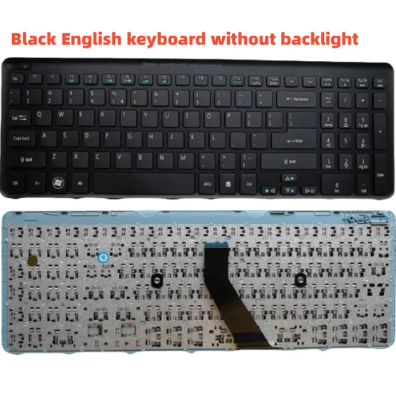 

Новая клавиатура для Acer V5-571-531-531P-571G-551GMS2361 с корпусом и рамкой, английская раскладка
