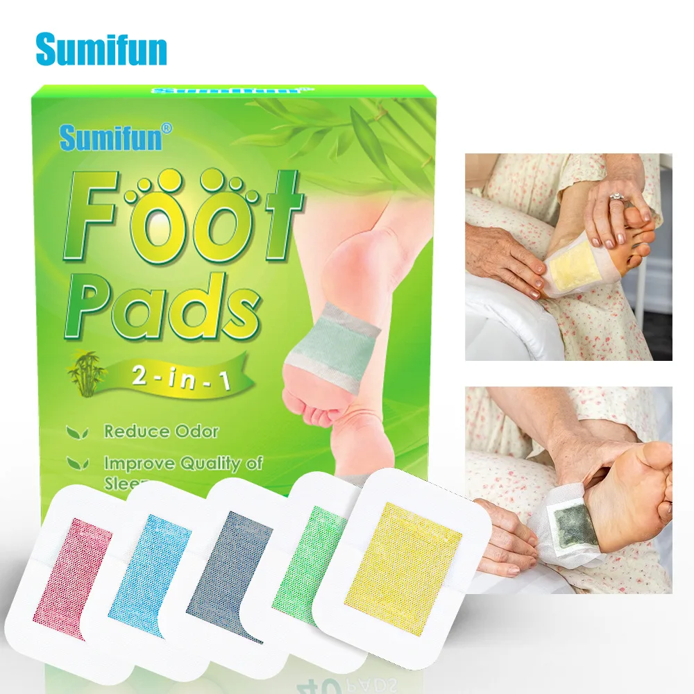 

Two-in-one Soothing Scented Ginger Foot Patches 40 Patches/box K000023