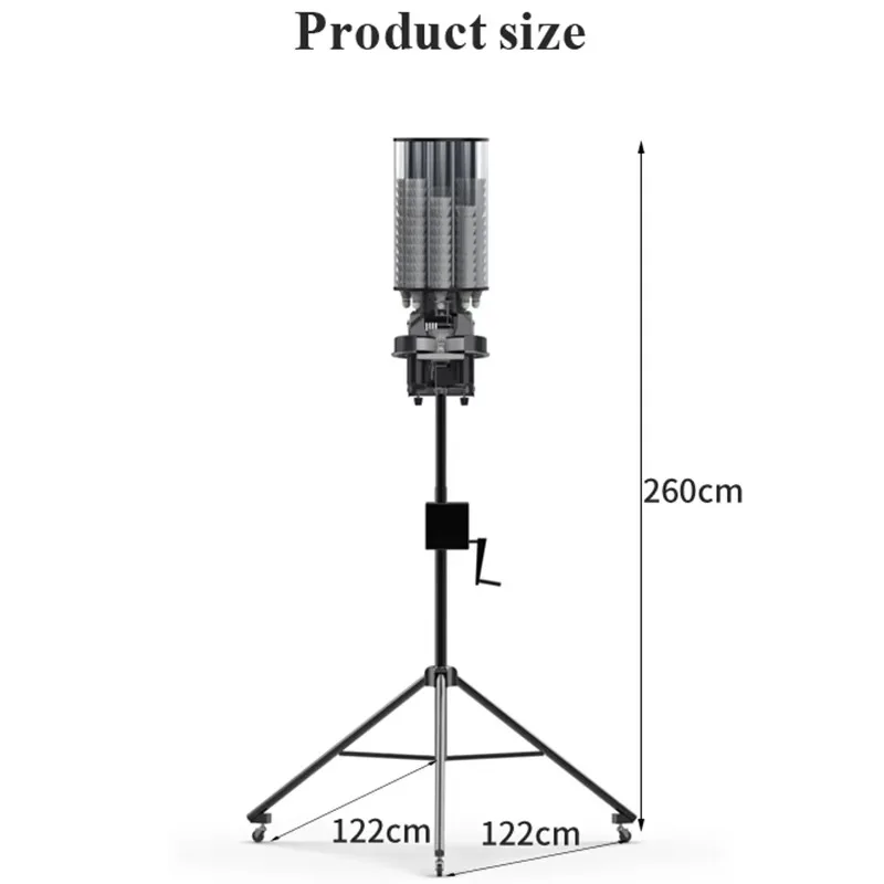 Programmable Badminton Robot Machine for Home and Club Training With 28 Drop Point Settings and Random Drill Mode