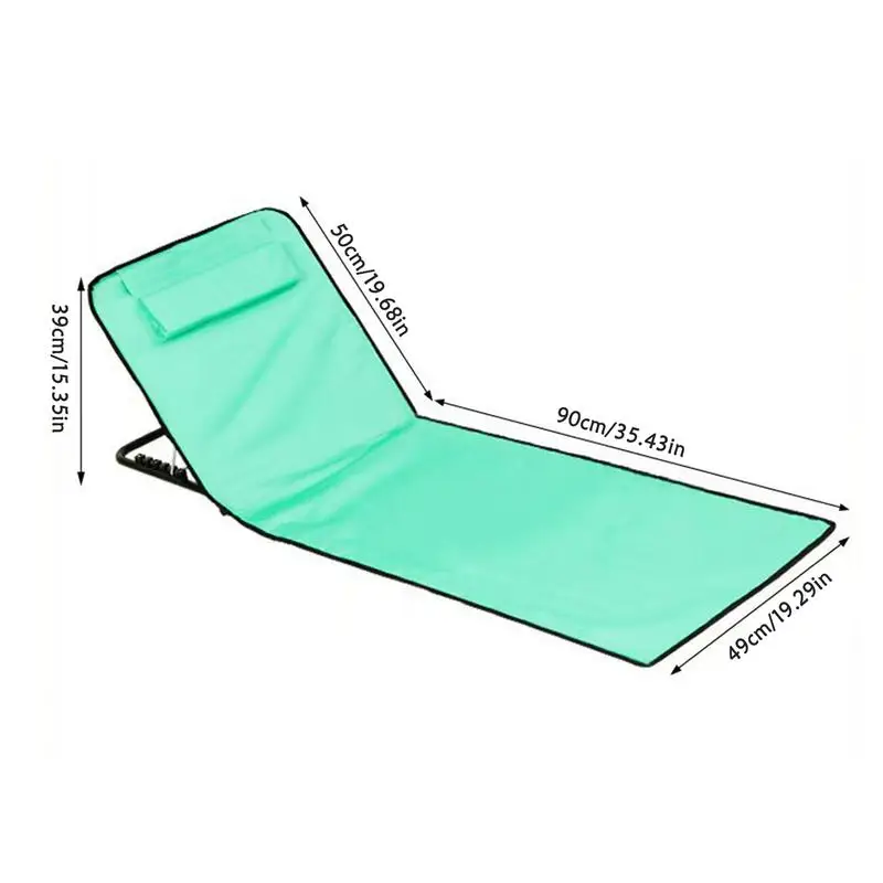 Folding Sun Tanning Chairs Outdoor Chaise Lounge Portable Chaise Lounge Sun Tanning Chair Sleeping Cots With 5-Position