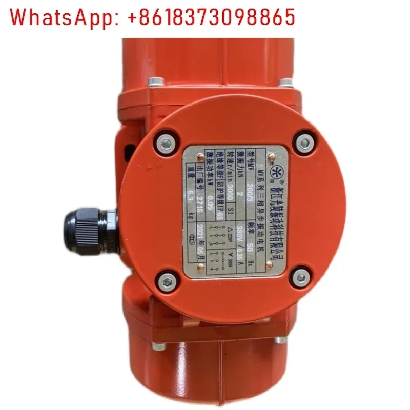 Hopper vibration motor of mixing plant / Guangling vibration motor / silo vibration 200/3