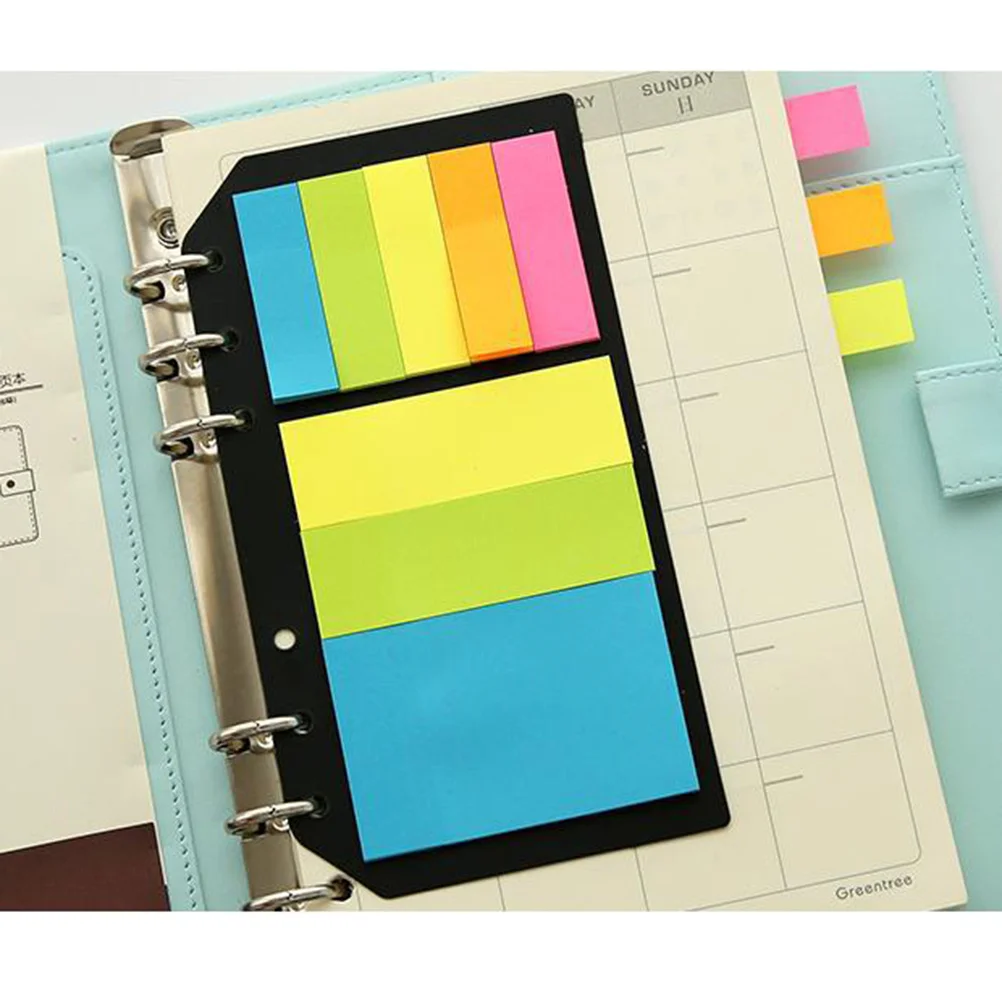 الملونة فضفاضة ورقة منصات ذاتية اللصق الملف تنظيم الفهرسة ملاحظات المرجعية ملصق ملصقات ورقية واقية