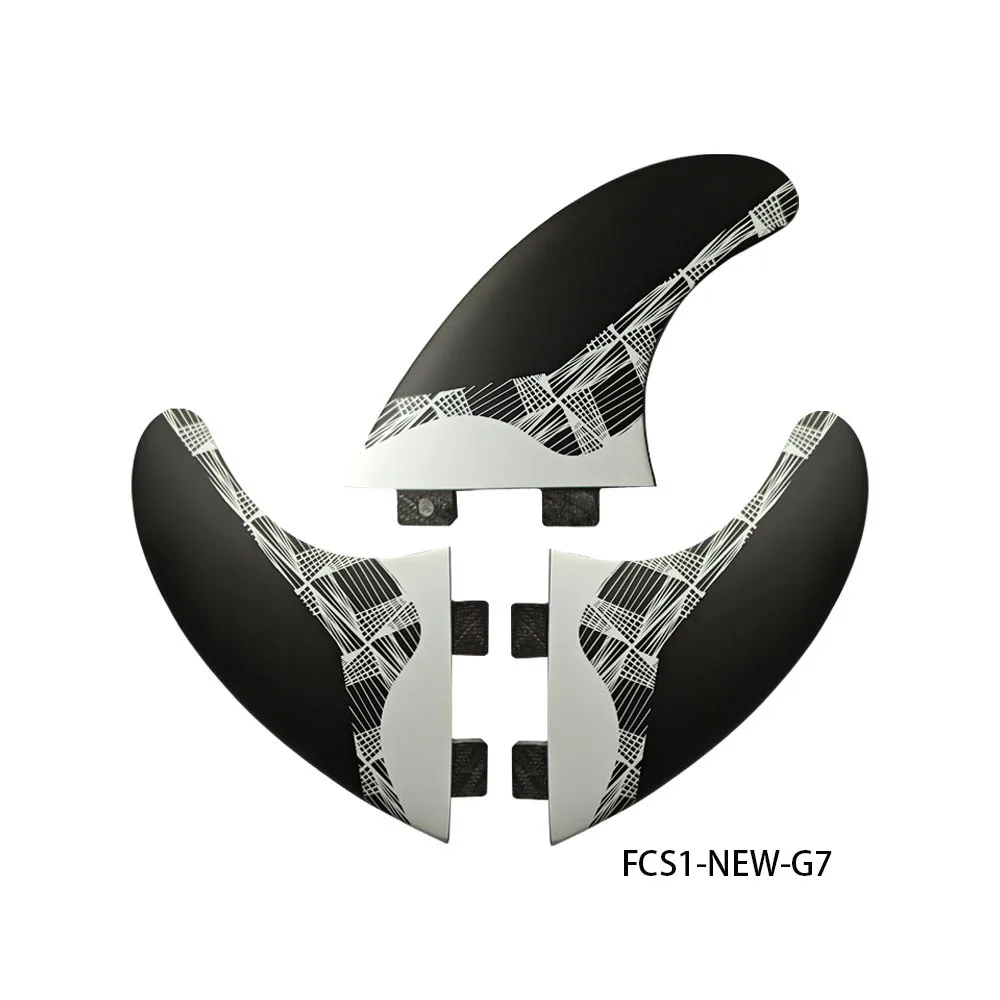 NEW Surf Fins FCS1 NEW G7/L Board bodyboard Triple Surfboard Fins made of honeycomb fiberglass