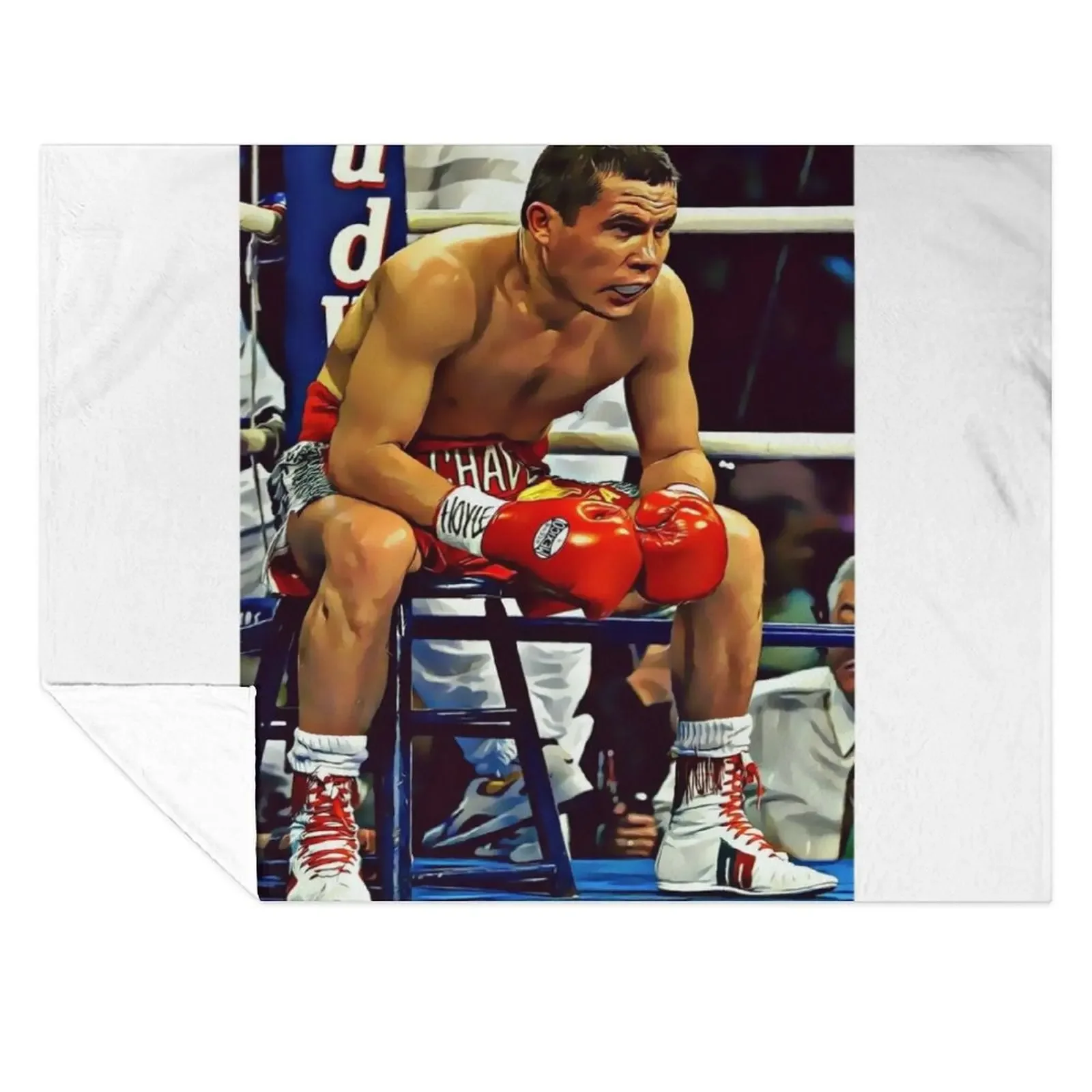 

Julio Cesar Chavez Throw Blanket Plaid Luxury Brand Large manga Blankets