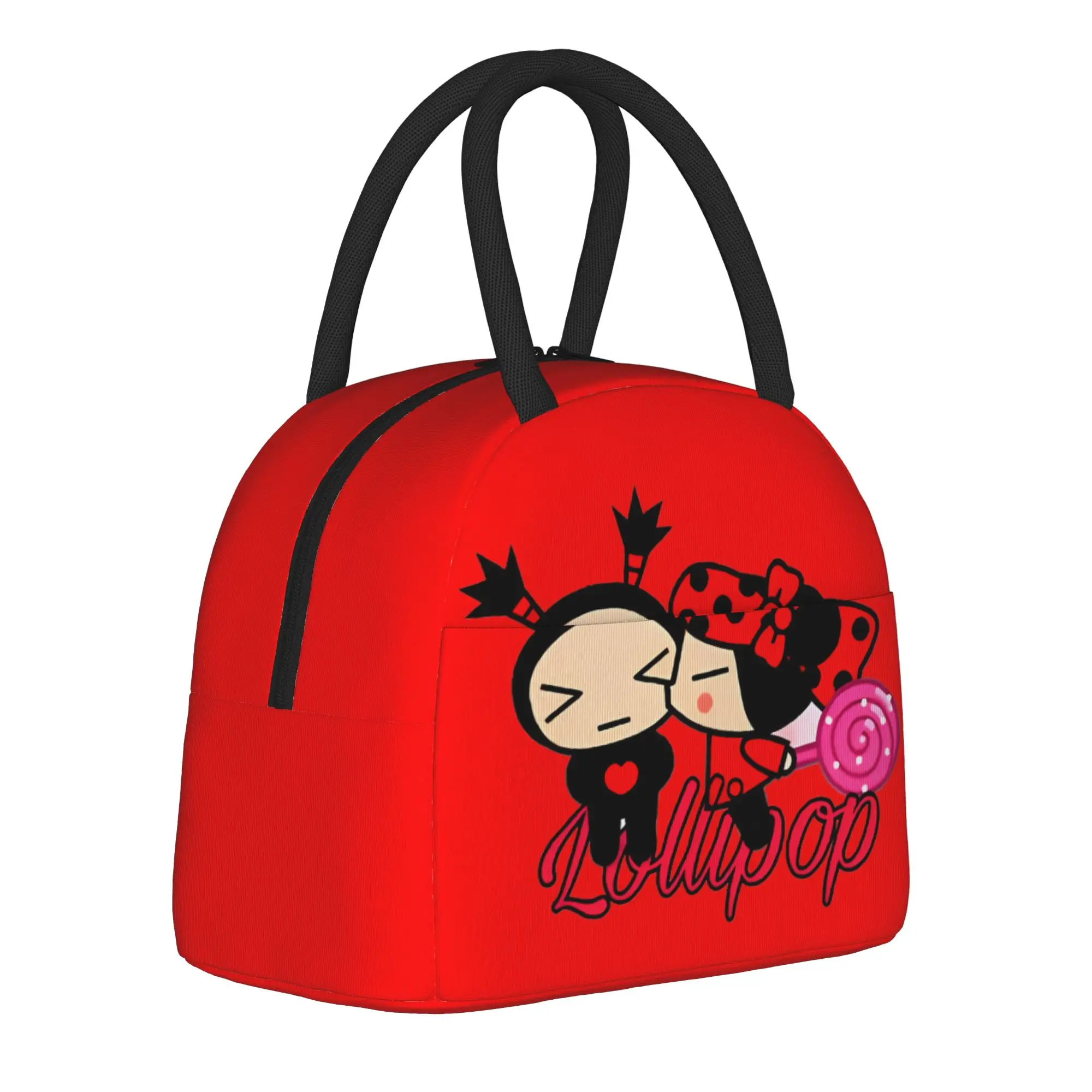 Lollipop for Pucca Insulated Lunch Bags High Capacity  Meal Container Thermal Bag Lunch Box Tote Work  Travel Food Storage Bags