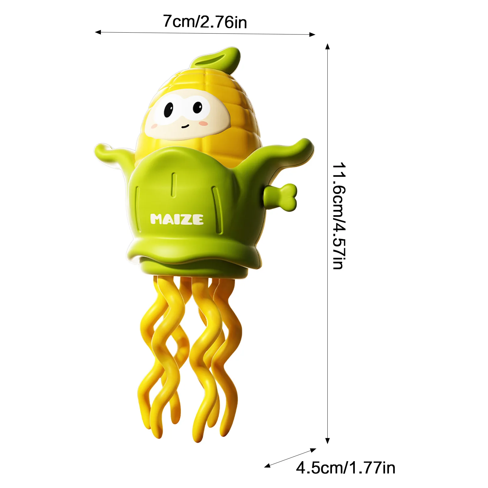 لعبة الذرة المتذبذبة الممتصة للرياح، لعبة ميكانيكية تفاعلية يدوية هدية لأعياد الميلاد والمهرجانات