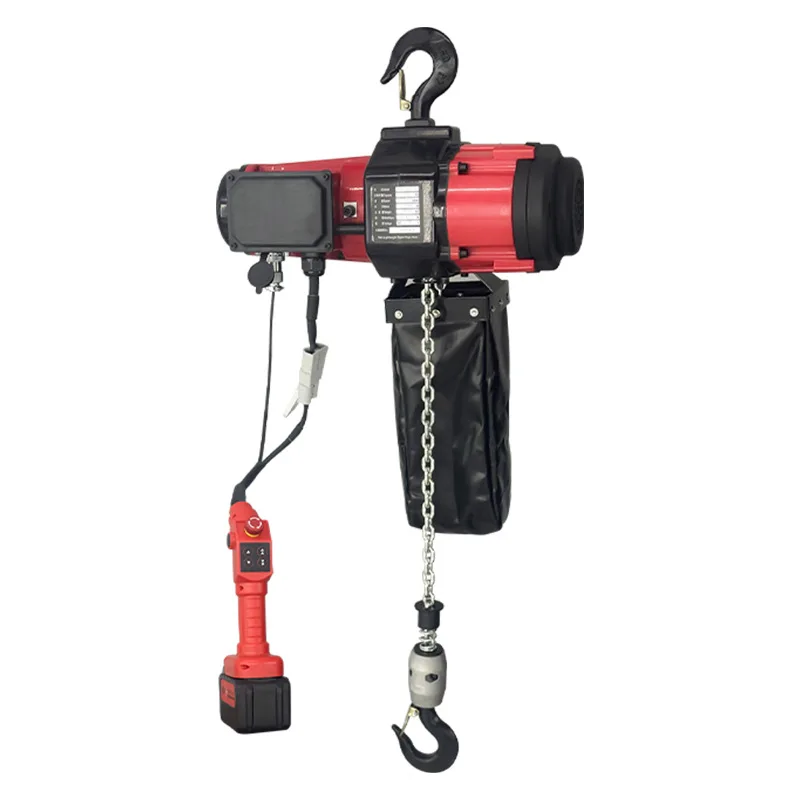 Upgraded Brushless Variable Frequency Electric Hoist Adjustable Speed Outdoor Lifting Winch Cargo Lifting Construction Handling