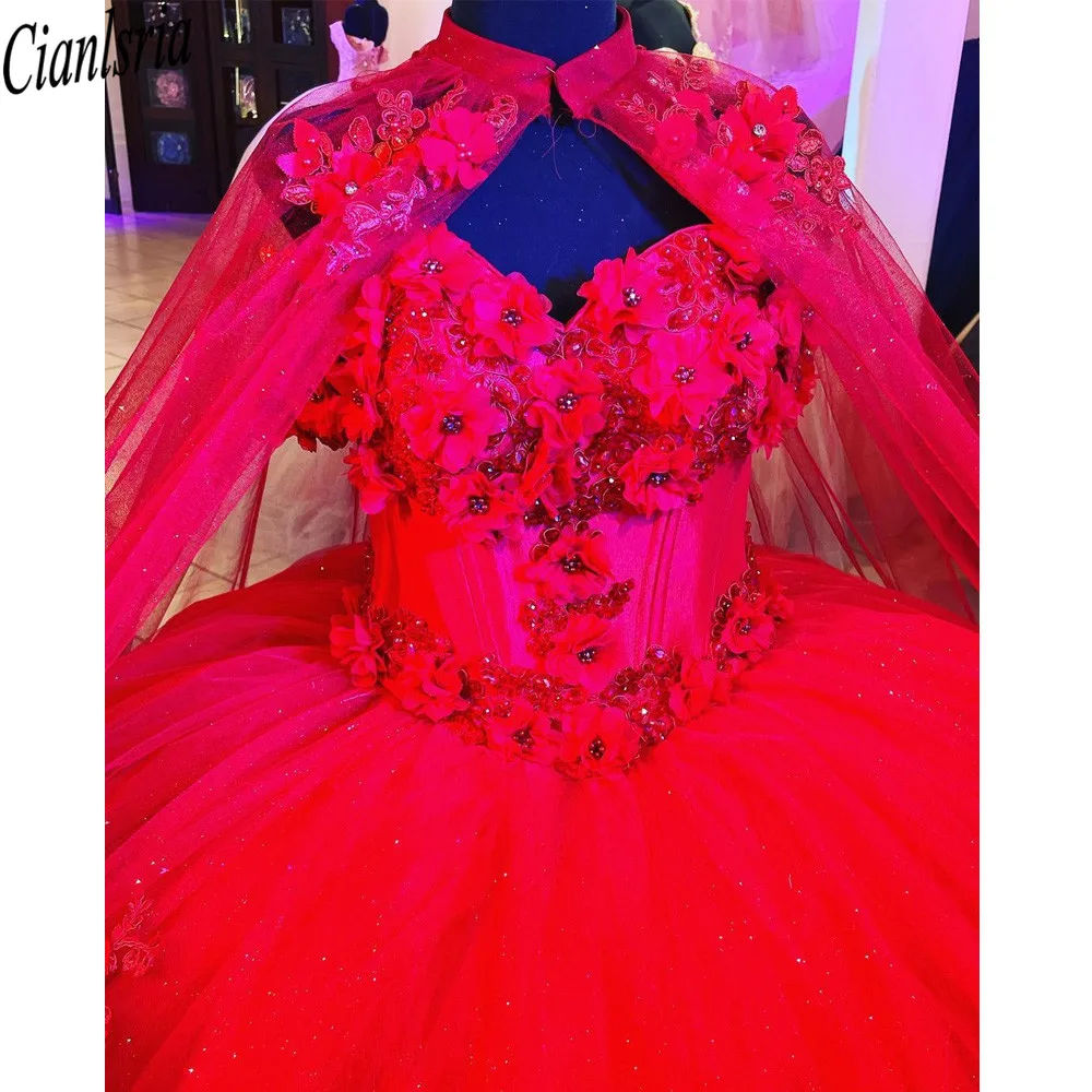 Quinceanera 드레스 15 파티 패션 레이스 Applique 신데렐라 생일 가운 Hot Sweetheart Ball Gown