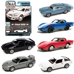 Greenlight-Alloy Model Car para crianças, Ford, Audi, Bugatti, Volkswagen, Diecast Metal Toys, Bburago, 1:64, menino, presente de aniversário, M2, 1:64