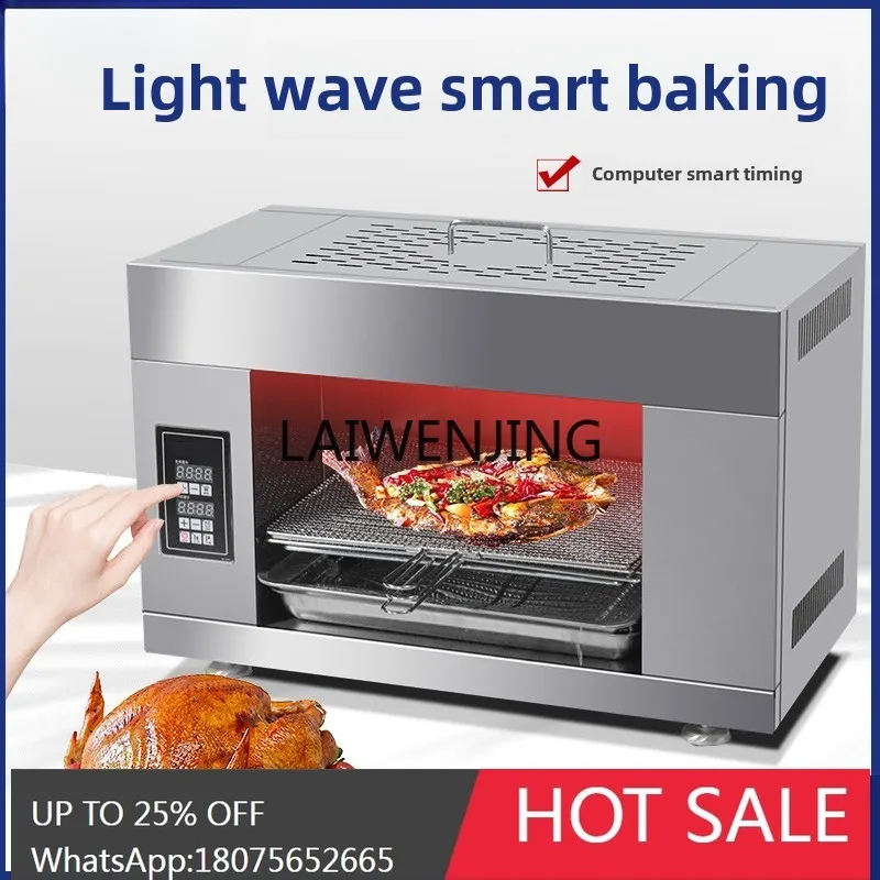Lifting Surface Stove Commercial Seafood Oven Light Wave Stove