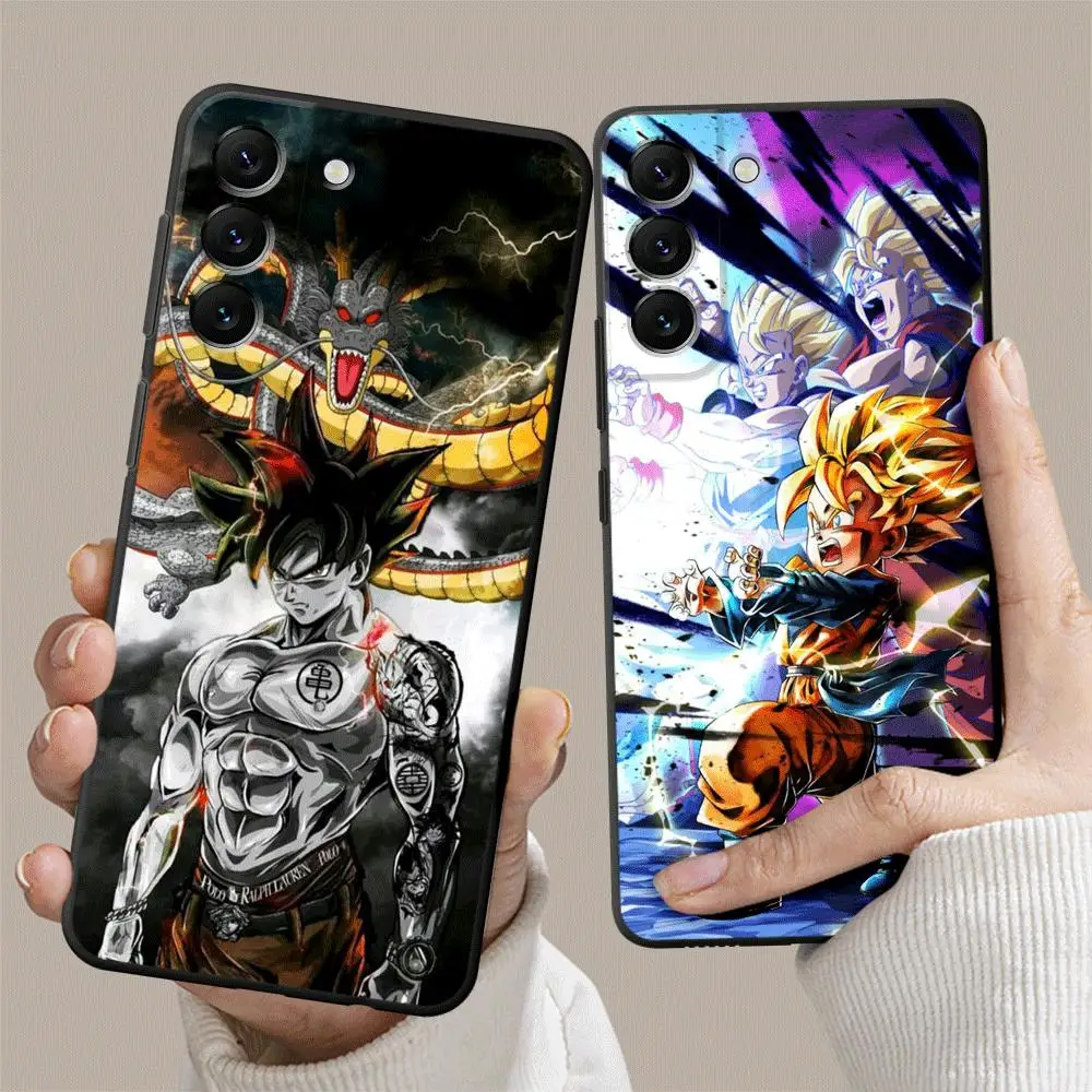 Saiya D-Dragons Balls Handyhülle für Samsung Galaxy S23 Ultra S22 S20 FE S21 Plus 5G S10 Plus