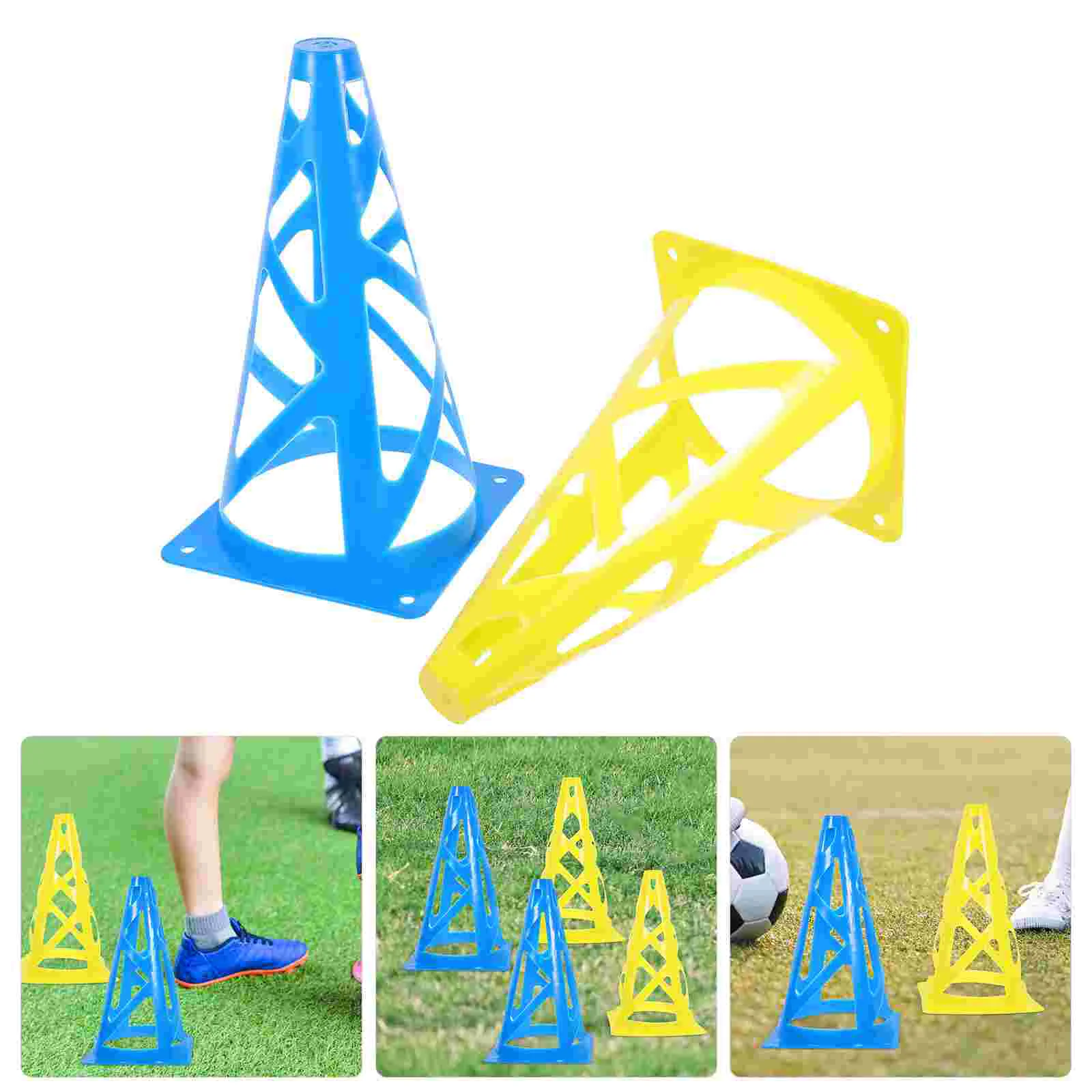 

6 Pcs Training Cones Soccer Party Favors for Practice Stackable Football Equipment Ladder