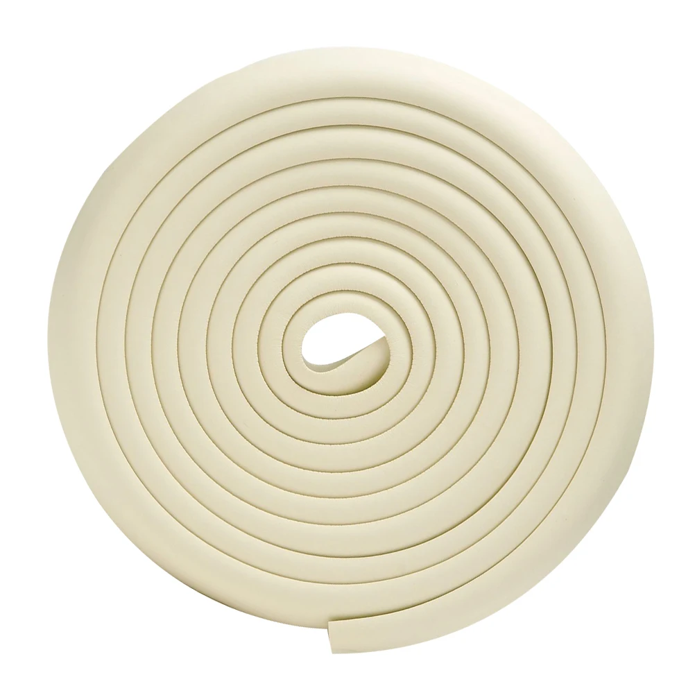 

Baby Anti-Collision Protection Strip Durable White Crashworthy Safety Bumper Strips Tool Belt Home Indoor 4 Meters