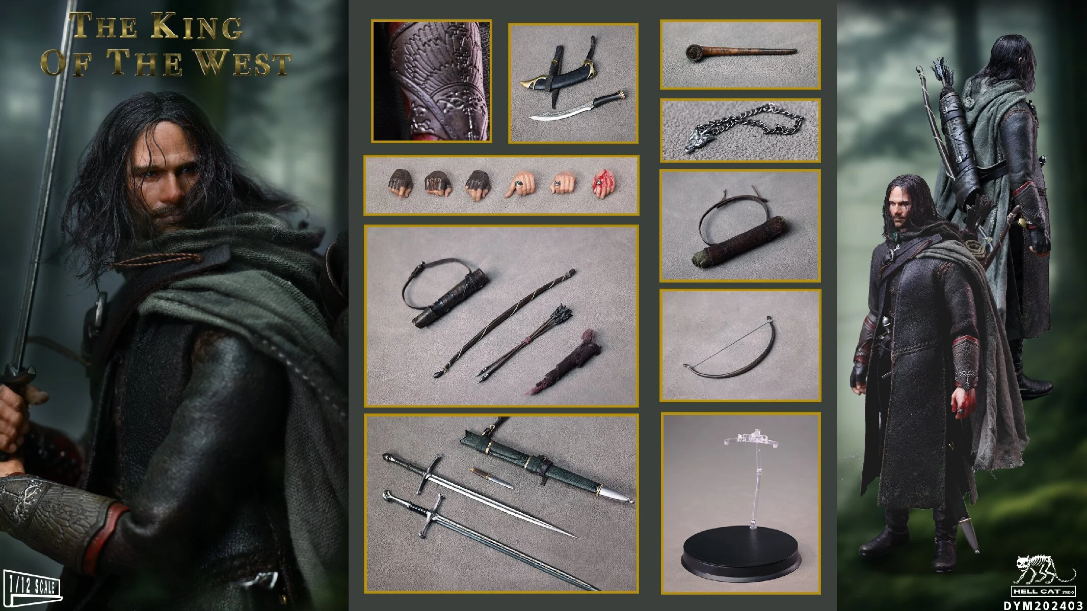 TYCTOYS Original Hellcat DYM202403 escala 1/12 anillo mágico equipos de expedición Estel 6 pulgadas conjunto completo figura de acción modelo juguetes regalos