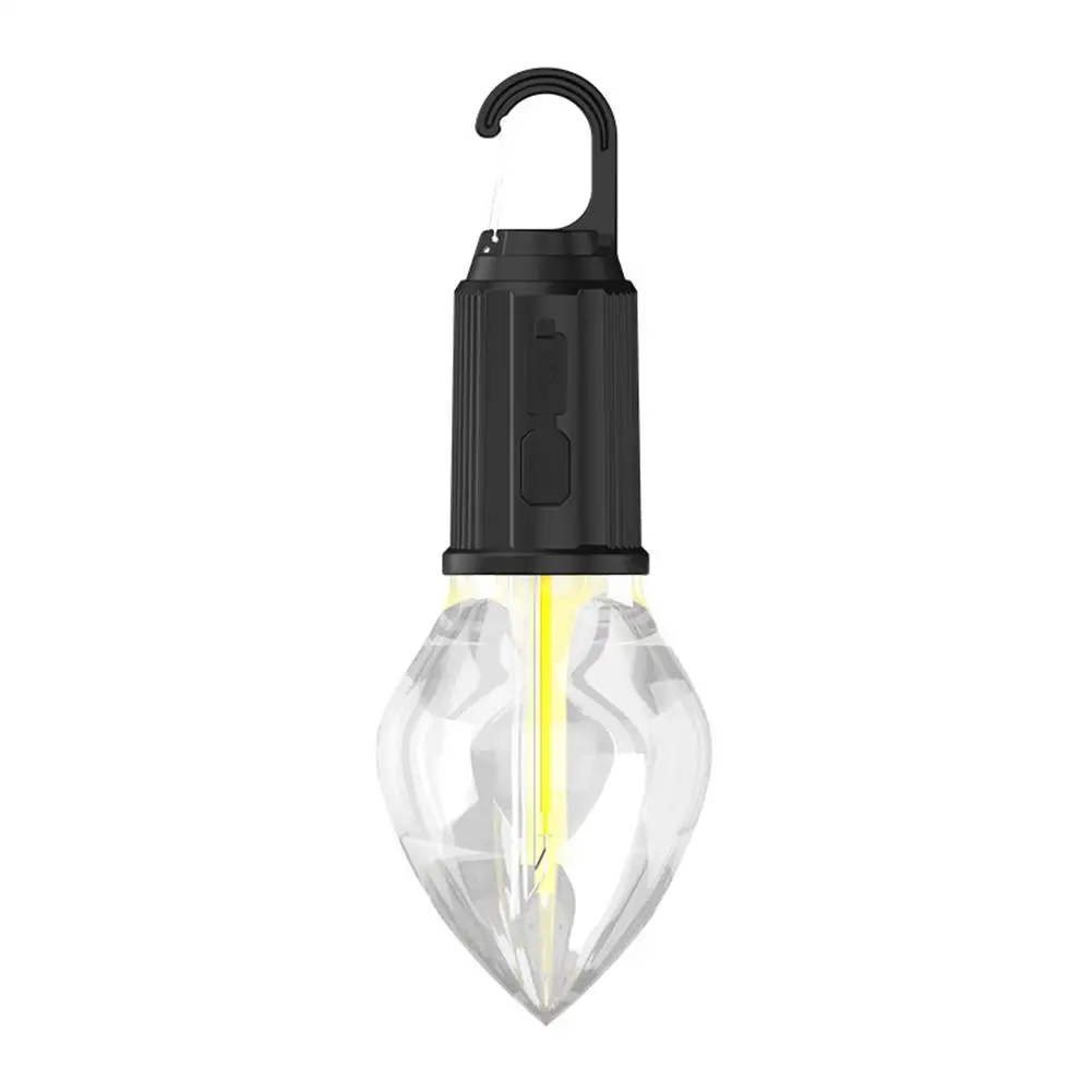 Lampe de camping étanche en plastique, lumière de secours, équipement d'éclairage, fournitures de camping en plein air, mariage, 62Ca, Q7s9