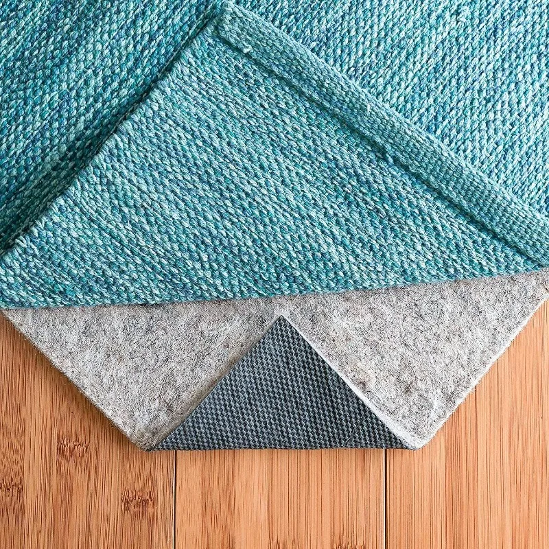 Dual Surface Thick Felt Rubber Non-Slip Backing Rug Pad - Safe for All Floors Strong Grip Strength Suitable for Bedrooms,