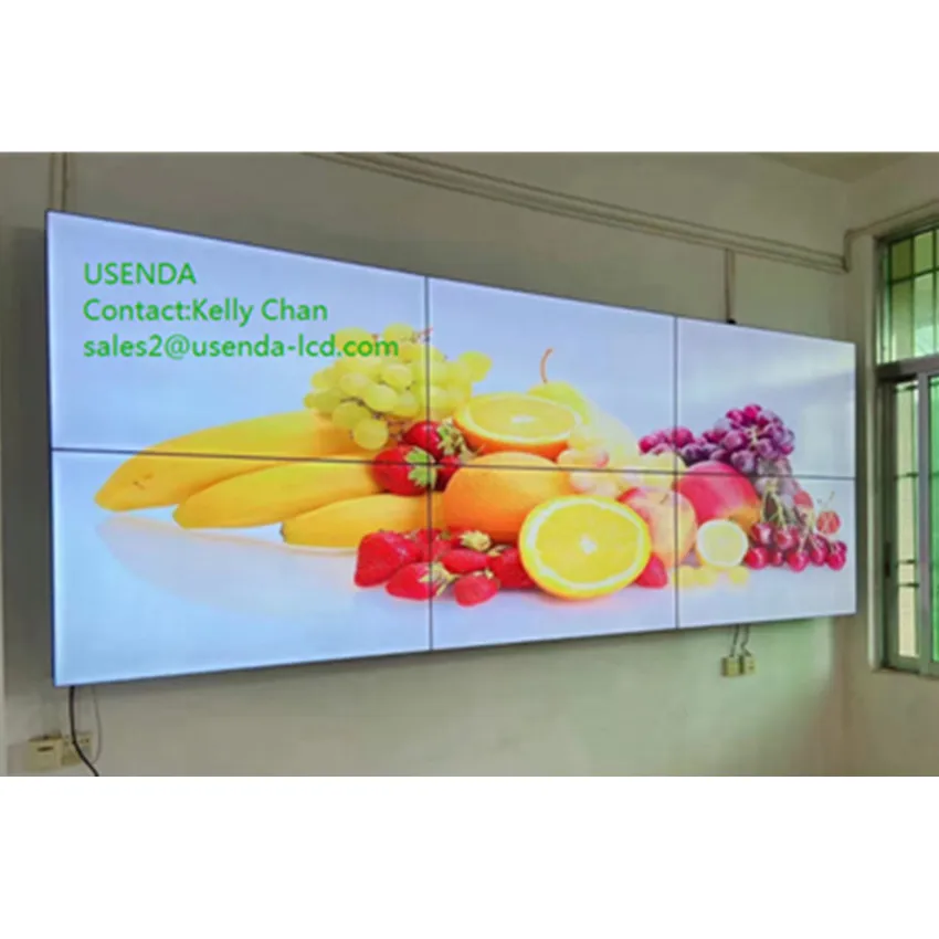 

55 Inch 4K UHD 3.5mm 2x3 Video Wall