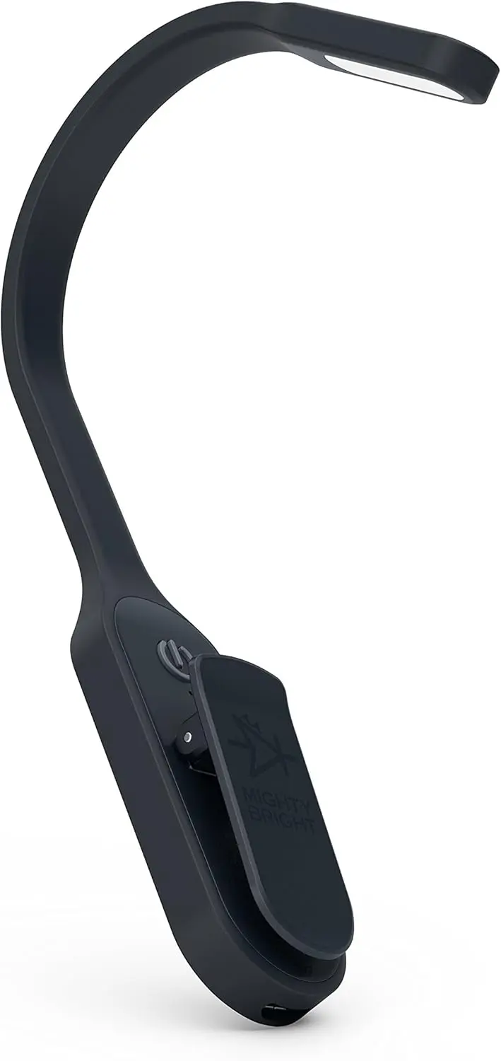 

Перезаряжаемая книжная лампа, теплая светодиодная лампа для чтения, гибкая и регулируемая яркость, срок 60 часов, идеально подходит для детей и книжных червей