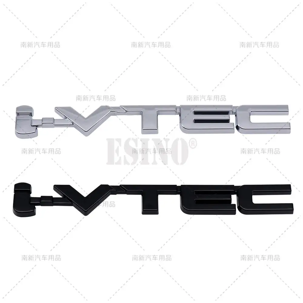 

New Car Styling 3D VTEC I-VTEC ABS Adhesive Emblem Car Body Badge Sticker Auto Accessory for Civic Accord Insight