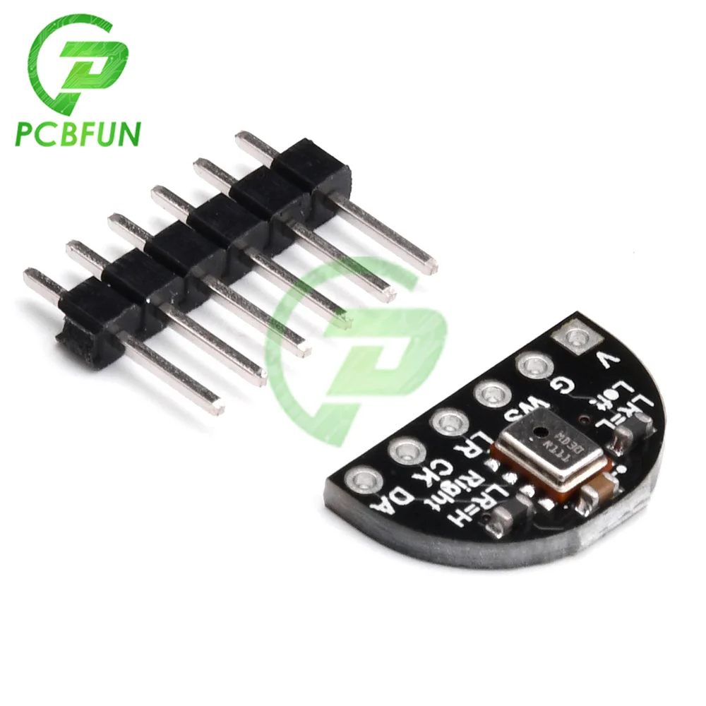 High Sensitivity Single Microphone Module I2S Interface Low Noise MEMS Microphone Module with Pin